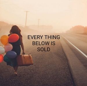 Every thing BELOW is SOLD. 😊